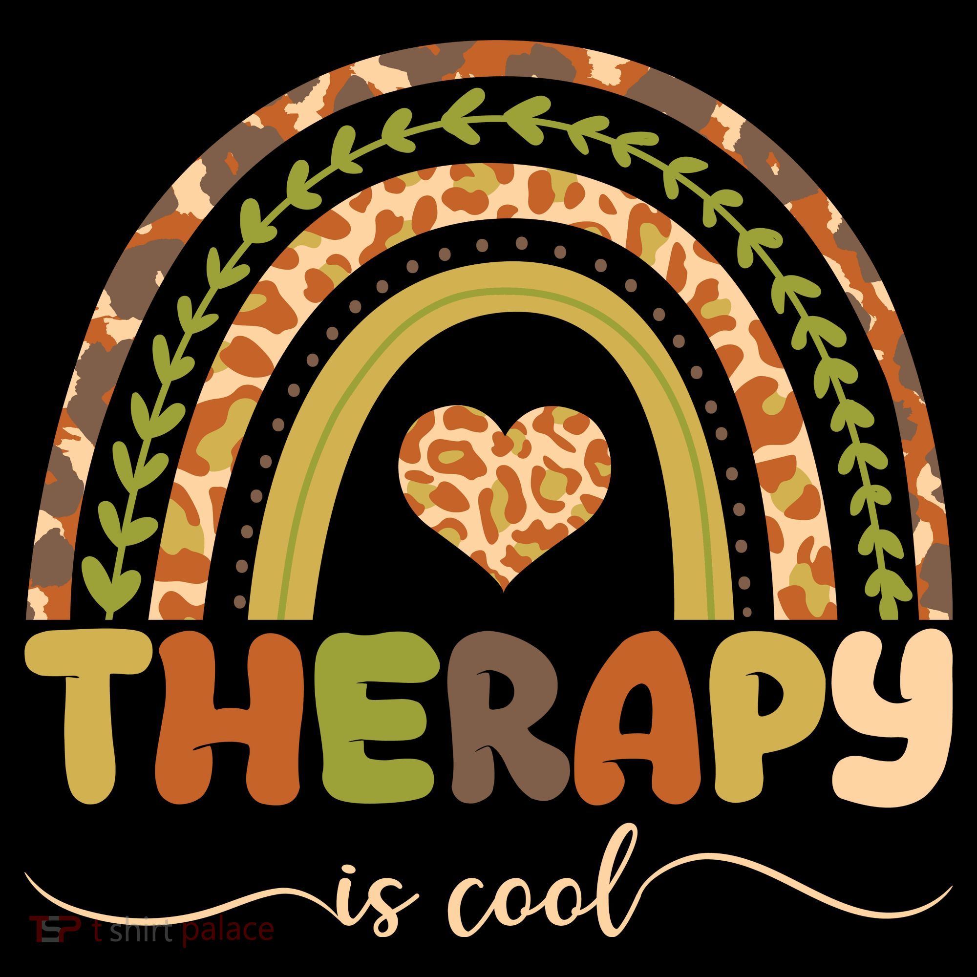 Rainbow Therapy Is Cool Mental Health Awareness Bucket Hat
