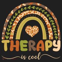 Rainbow Therapy Is Cool Mental Health Awareness Tumbler thumb 3