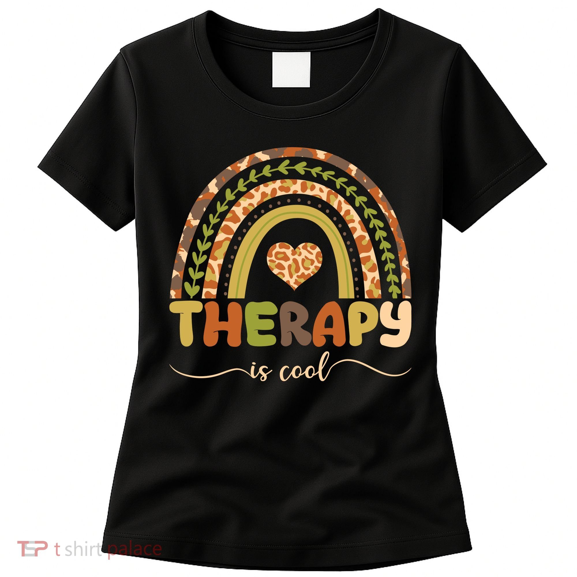 Rainbow Therapy Is Cool Mental Health Awareness Women's T-Shirt