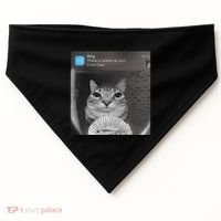 Ring There Is Motion At Your Front Door Funny USA-Made Doggie Bandana thumb 0