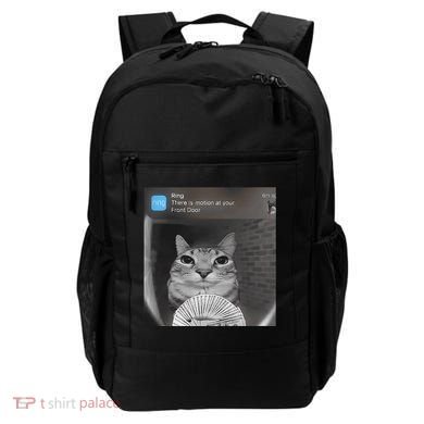 Ring There Is Motion At Your Front Door Funny Backpack