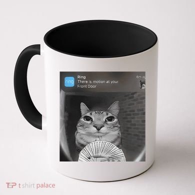 Ring There Is Motion At Your Front Door Funny Coffee Mug