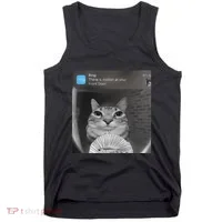 Ring There Is Motion At Your Front Door Funny Tank Top thumb 0