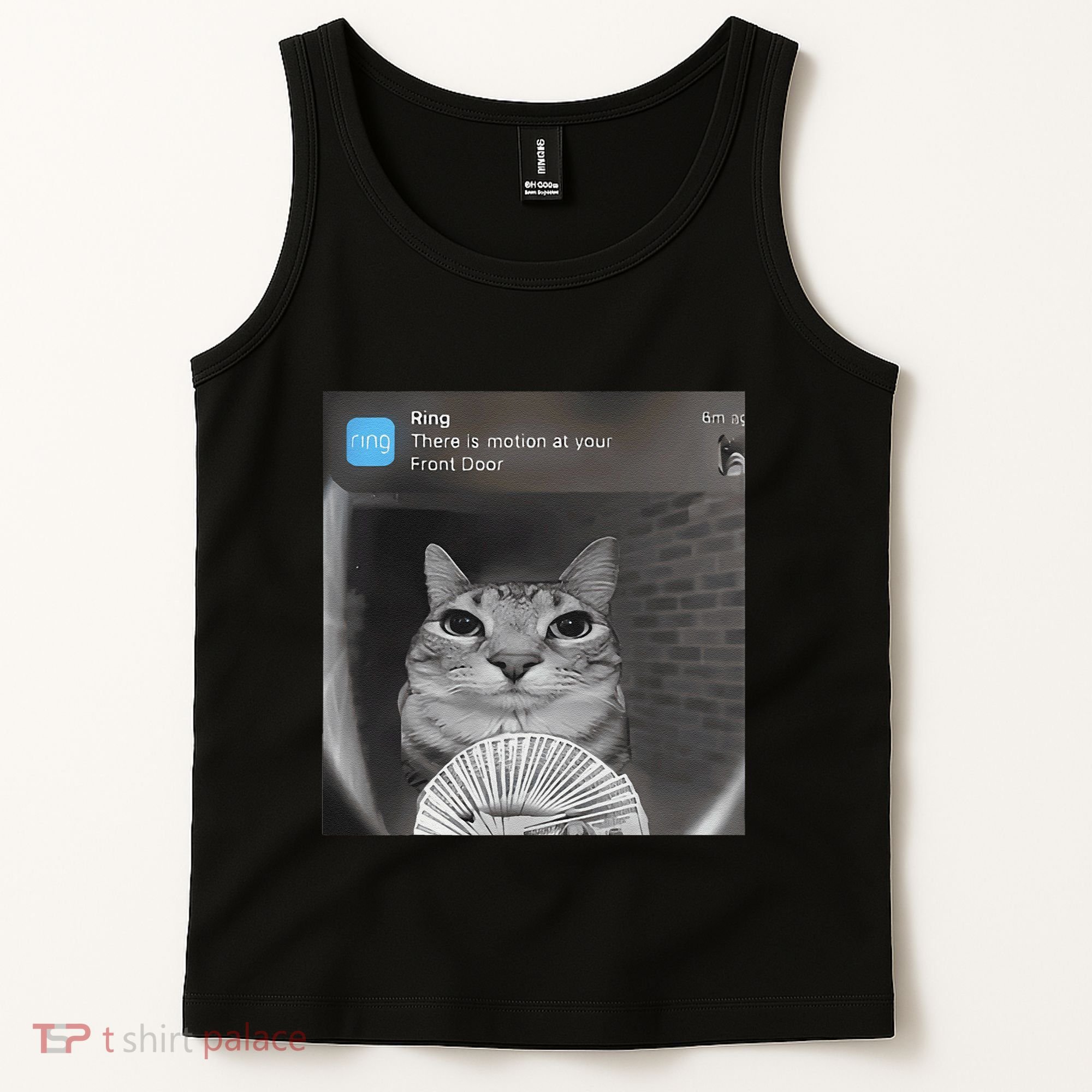 Ring There Is Motion At Your Front Door Funny Tank Top
