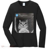 Ring There Is Motion At Your Front Door Funny Women's Long Sleeve Shirt thumb 0