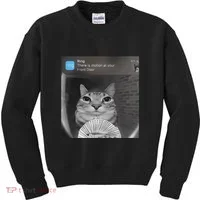 Ring There Is Motion At Your Front Door Funny Kids Sweatshirt thumb 0