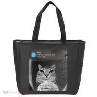 Ring There Is Motion At Your Front Door Funny Tote Bag thumb 0