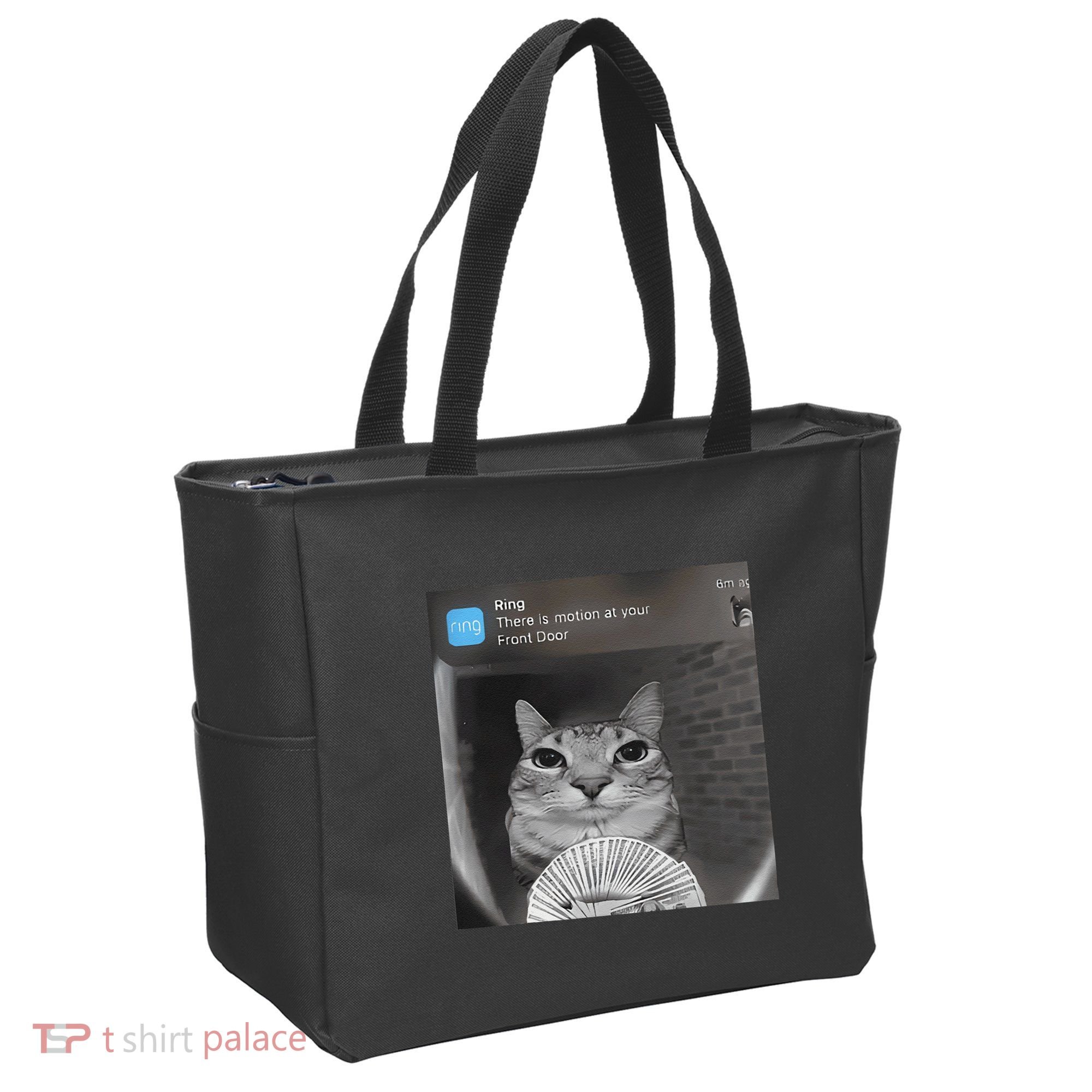 Ring There Is Motion At Your Front Door Funny Tote Bag
