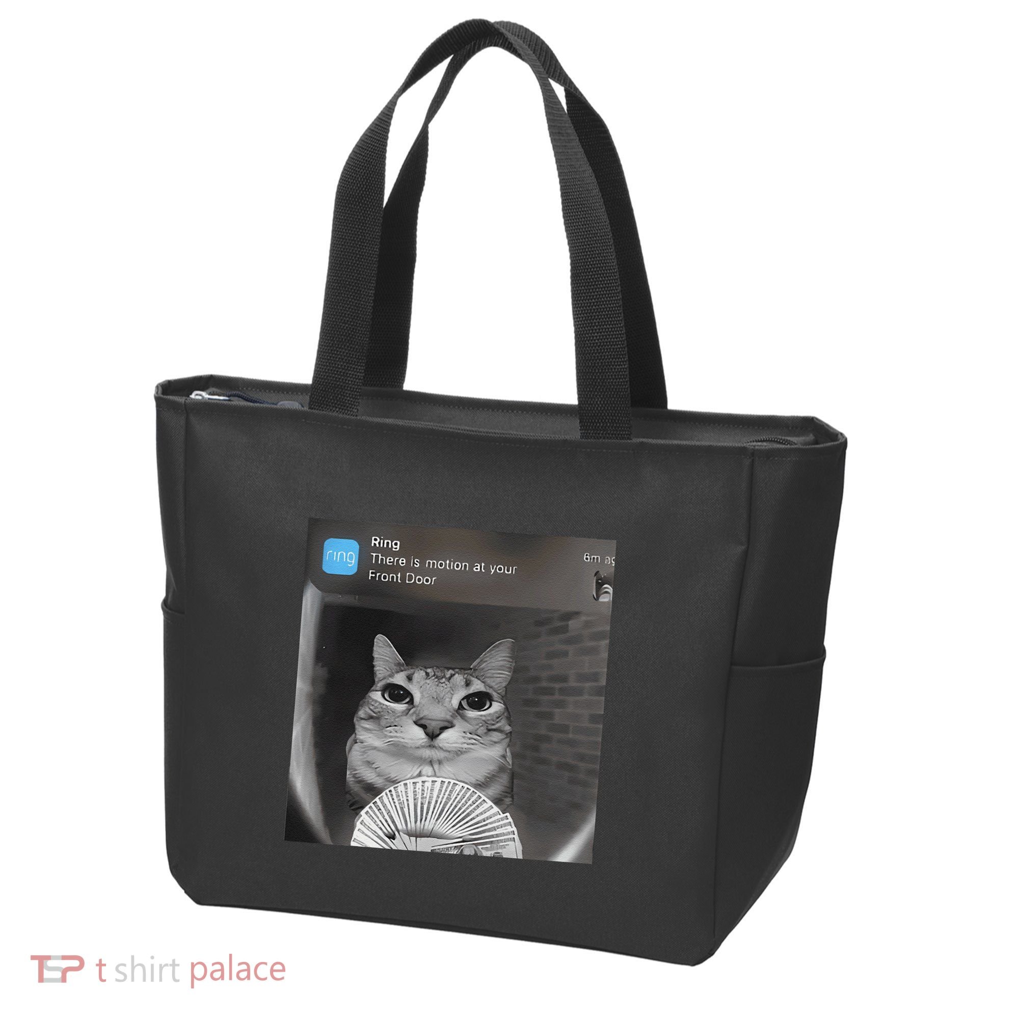 Ring There Is Motion At Your Front Door Funny Tote Bag