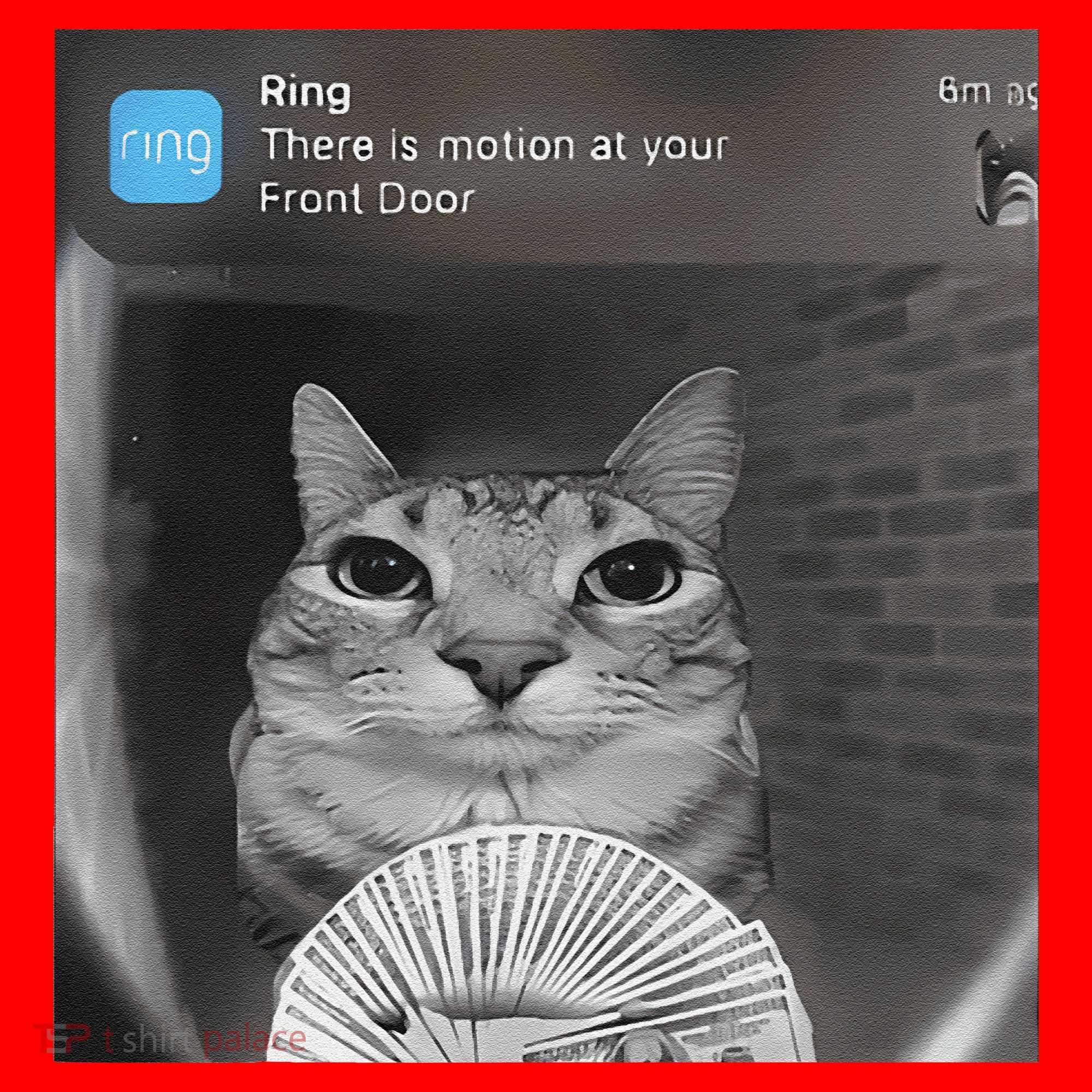 Ring There Is Motion At Your Front Door Funny Santa Hat
