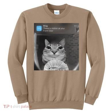 Ring There Is Motion At Your Front Door Funny Sweatshirt
