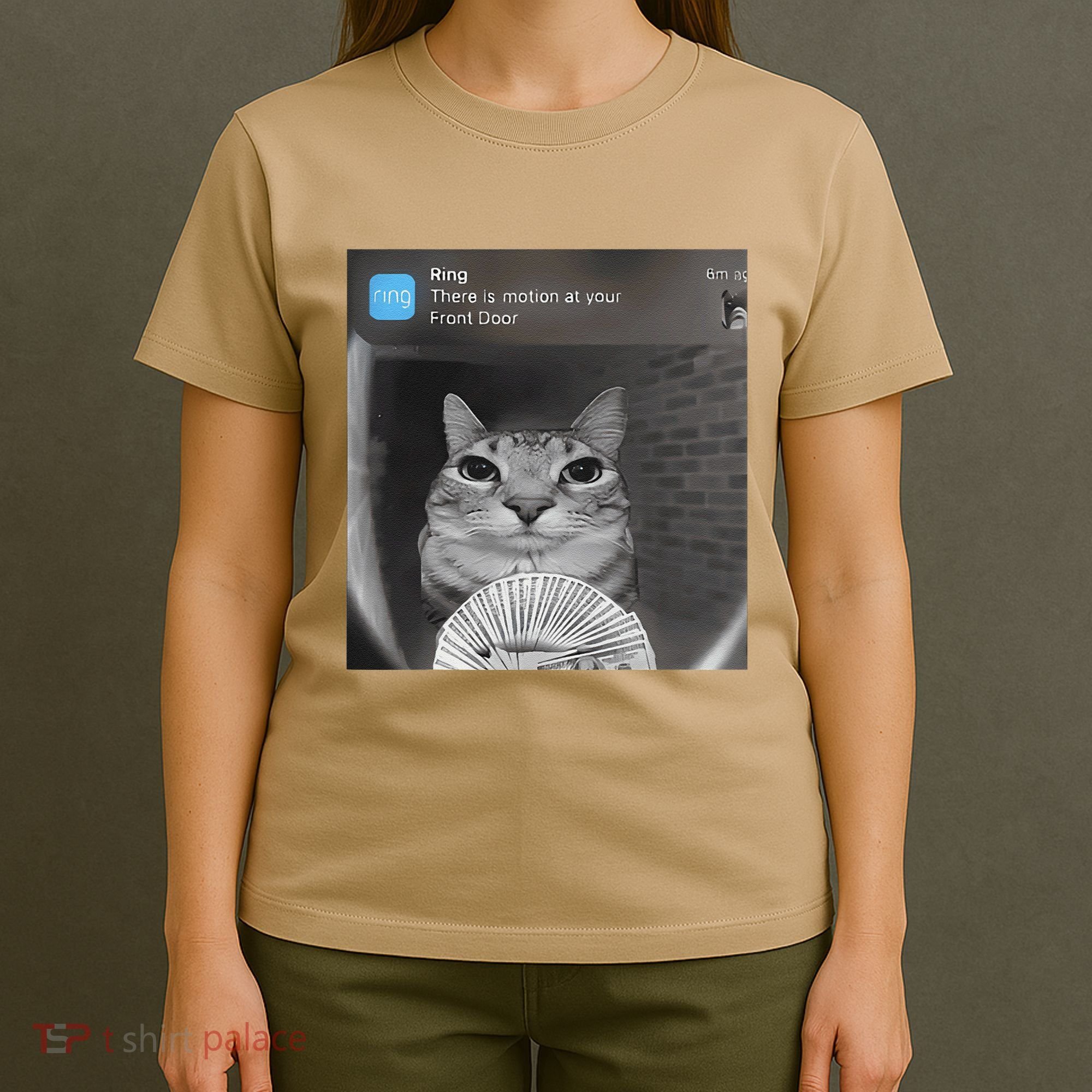 Ring There Is Motion At Your Front Door Funny T-Shirt