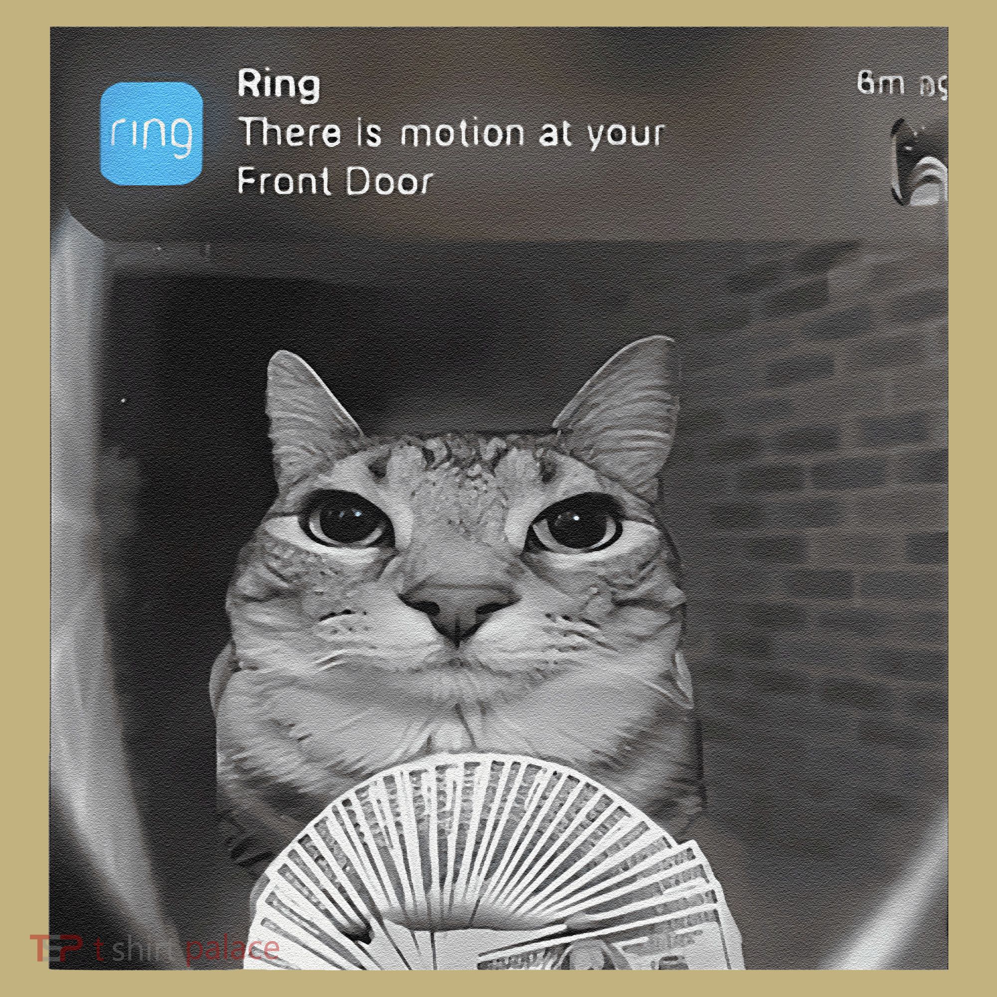 Ring There Is Motion At Your Front Door Funny Mousepad