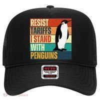 Resist Tariffs I Stand With Penguins Hat thumb 0