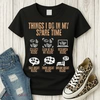 Rockhound Things I Do In My Spare Time Rock Collecting Women's T-Shirt thumb 3