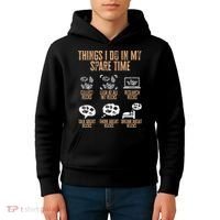 Rockhound Things I Do In My Spare Time Rock Collecting Kids Hoodie thumb 4