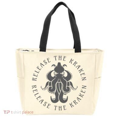 Release The Kraken Tote Bag