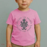 Release The Kraken Toddler T-Shirt thumb 2