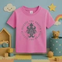Release The Kraken Toddler T-Shirt thumb 3