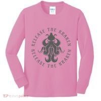 Release The Kraken Kids Long Sleeve Shirt thumb 0