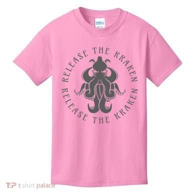 Release The Kraken Kids T-Shirt