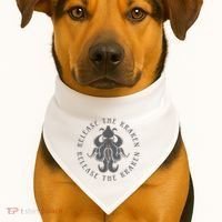 Release The Kraken USA-Made Doggie Bandana thumb 1