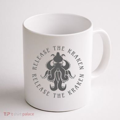 Release The Kraken Coffee Mug back