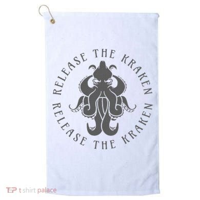 Release The Kraken Golf Towel