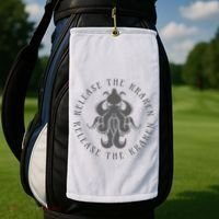Release The Kraken Golf Towel thumb 2