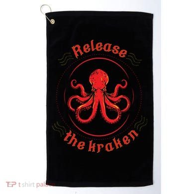 Release The Kraken Golf Towel