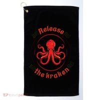 Release The Kraken Golf Towel thumb 0