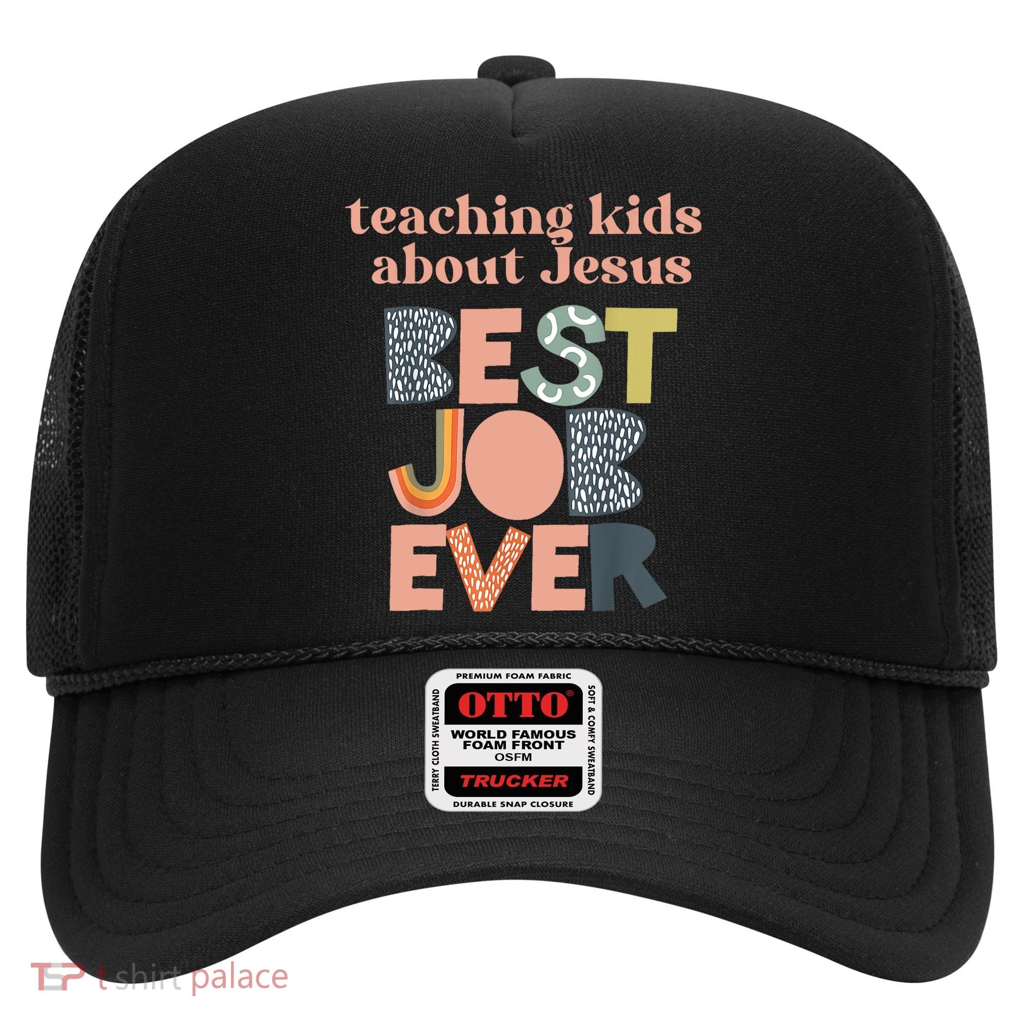 Retro Teaching Kids About Jesus Is The Best Job Ever Hat