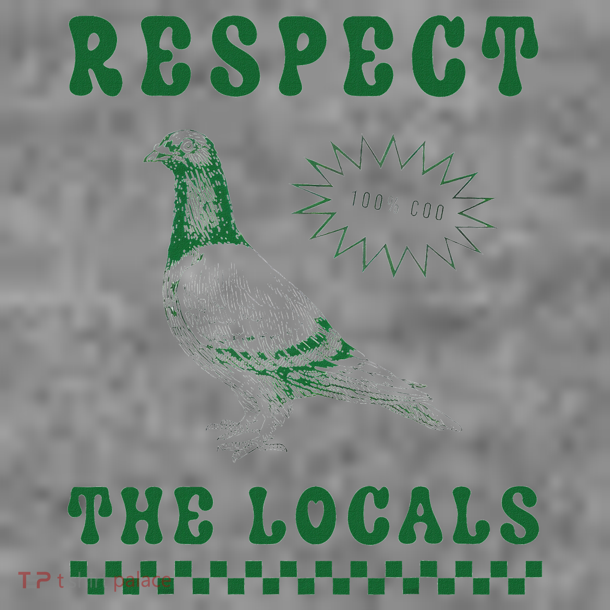 Respect The Local Pigeon Funny Retro Silly Pigeons Lover Toddler Hoodie