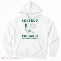 Respect The Local Pigeon Funny Retro Silly Pigeons Lover Hoodie thumb 0