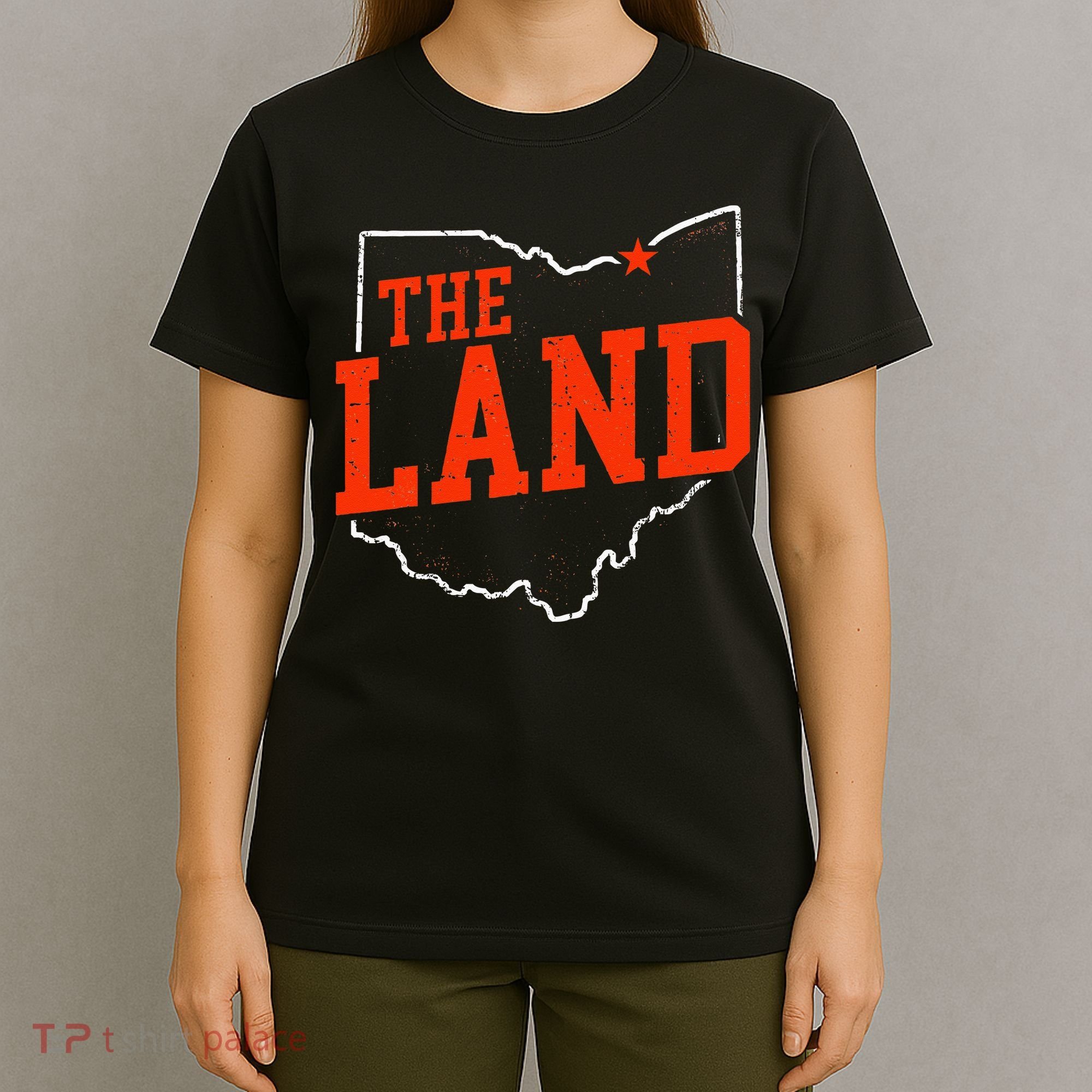 Retro The Land Cleveland Ohio Travel Souvenir T-Shirt