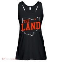 Retro The Land Cleveland Ohio Travel Souvenir Ladies Essential Flowy Tank thumb 0