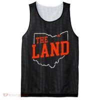 Retro The Land Cleveland Ohio Travel Souvenir Mesh Reversible Basketball Jersey Tank thumb 0