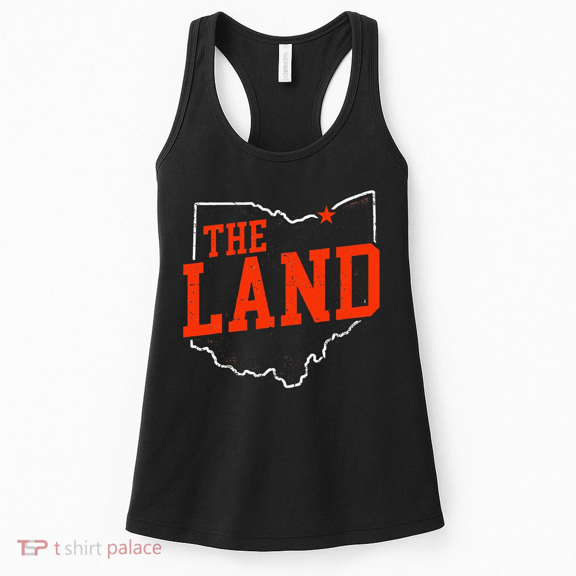 Retro The Land Cleveland Ohio Travel Souvenir Women's Tank Top