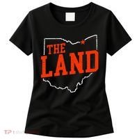 Retro The Land Cleveland Ohio Travel Souvenir Women's T-Shirt thumb 0