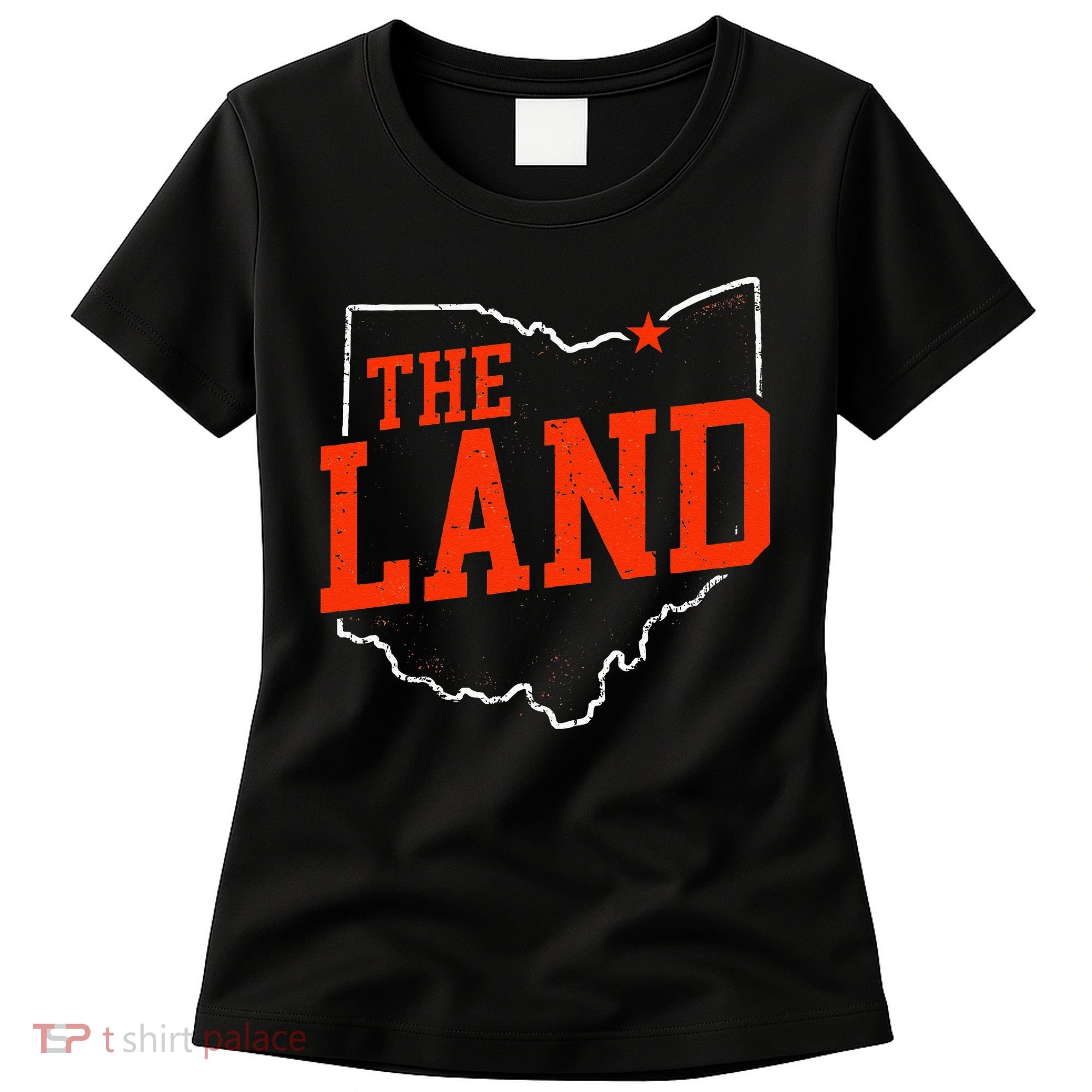 Retro The Land Cleveland Ohio Travel Souvenir Women's T-Shirt