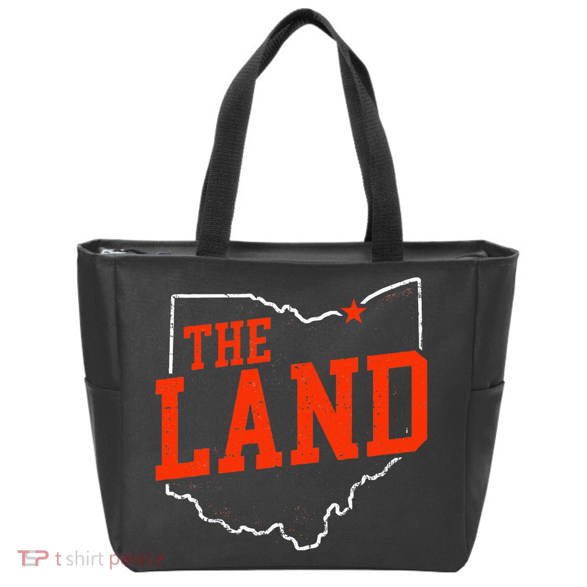 Retro The Land Cleveland Ohio Travel Souvenir Tote Bag