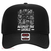 Respect The Locals Wildlife Animal Lover Hat thumb 0