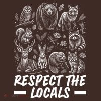 Respect The Locals Wildlife Animal Lover T-Shirt thumb 7