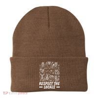 Respect The Locals Wildlife Animal Lover Beanie thumb 0