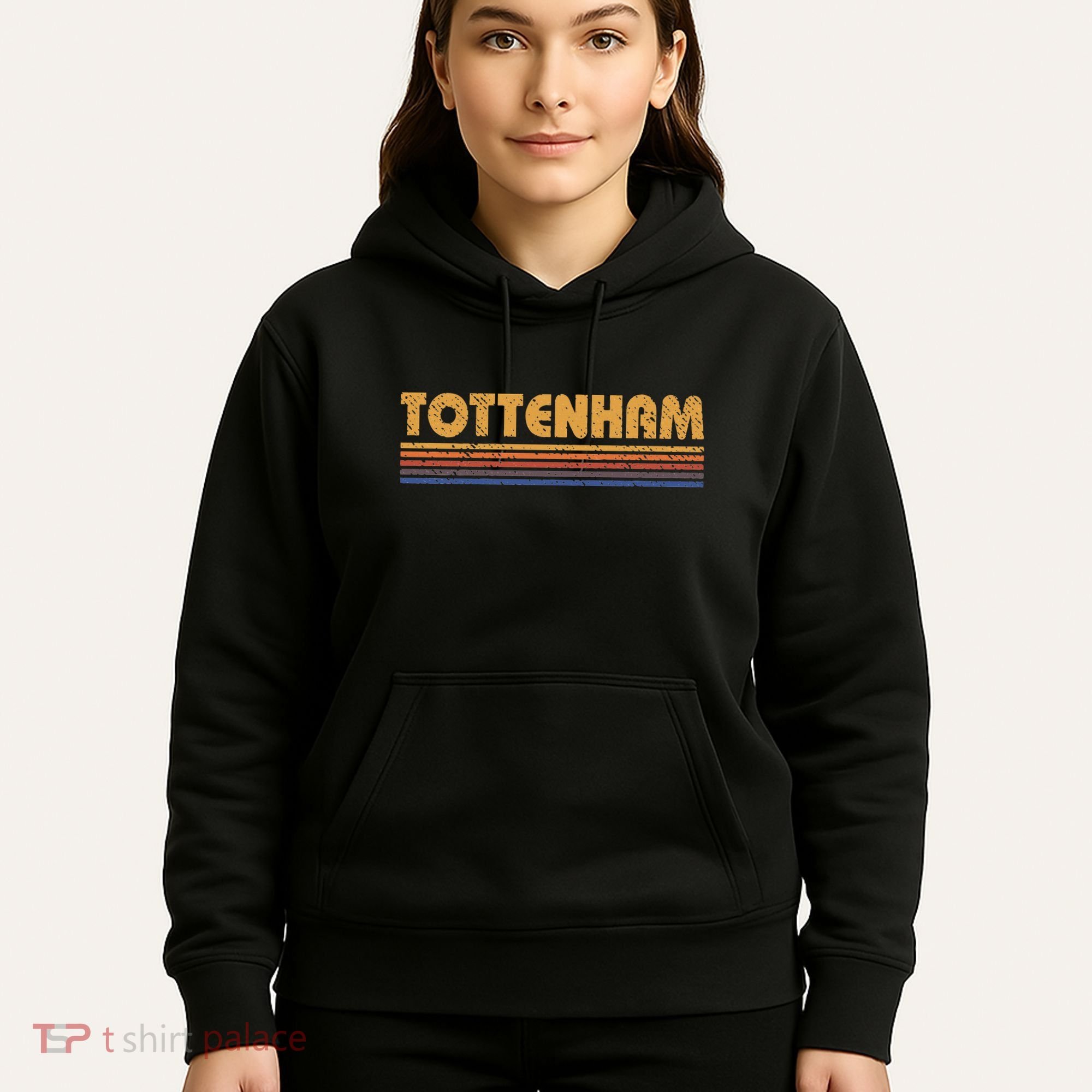 Retro Tottenham London Hoodie
