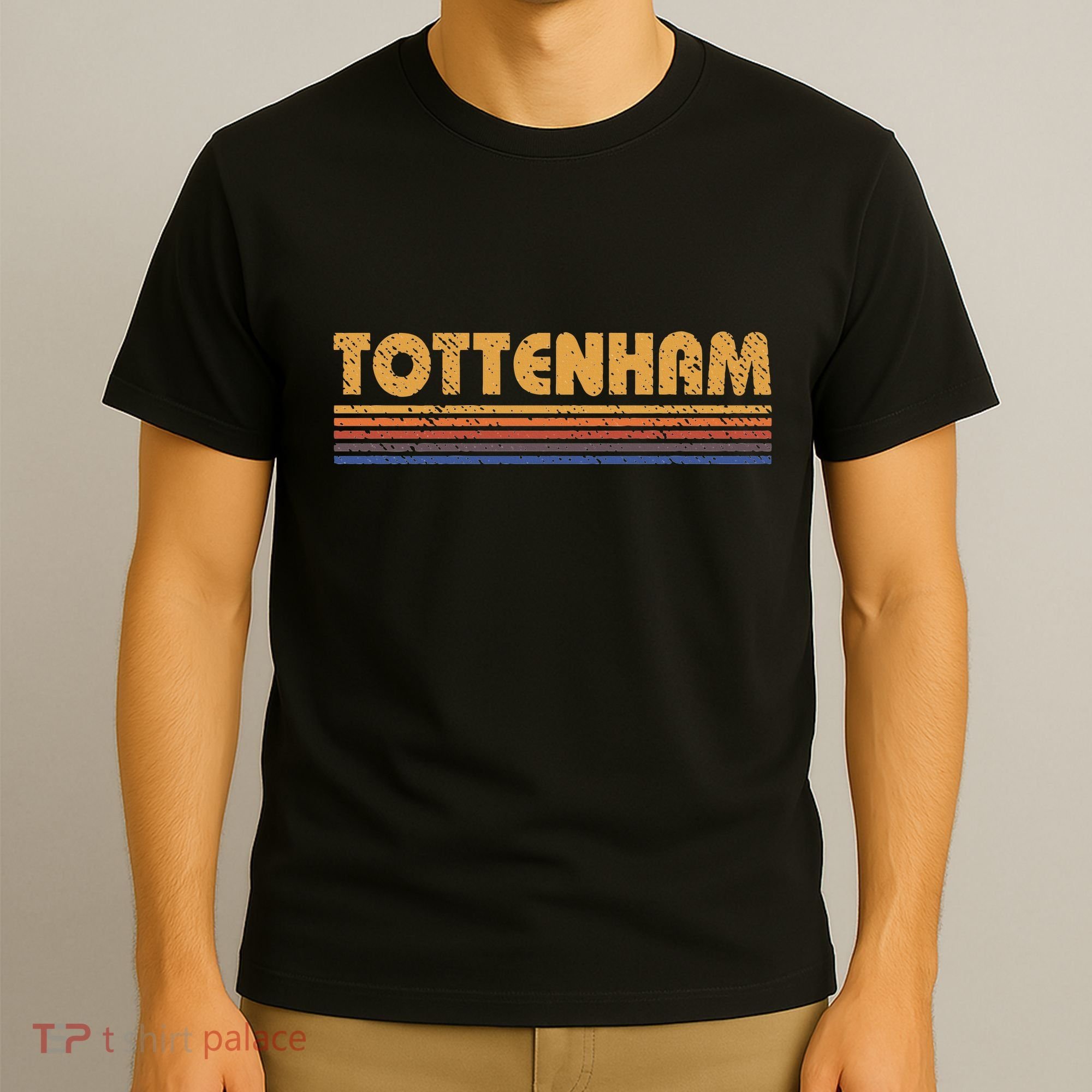Retro Tottenham London T-Shirt