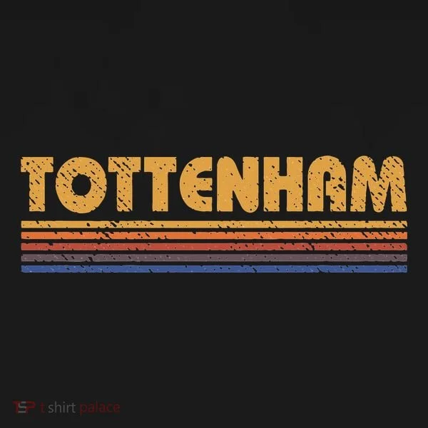 Retro Tottenham London Bucket Hat