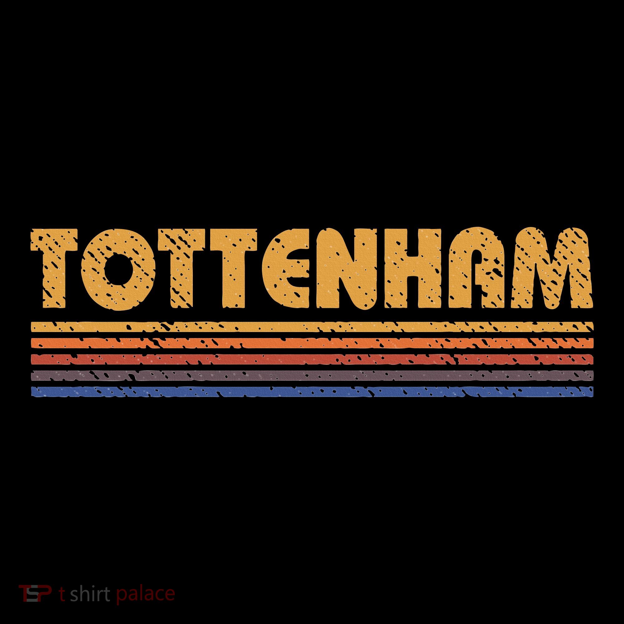 Retro Tottenham London Ornament