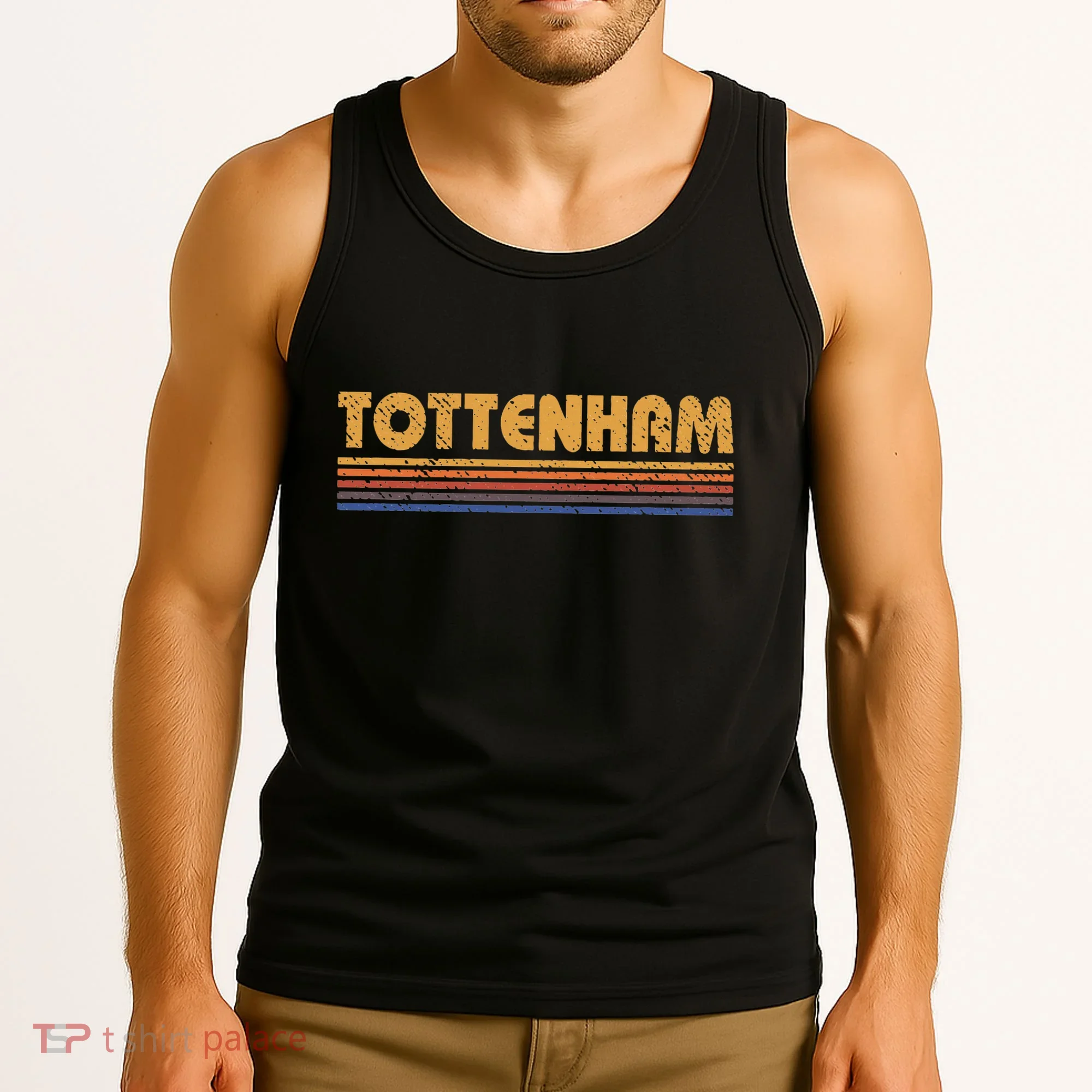 Retro Tottenham London Tank Top