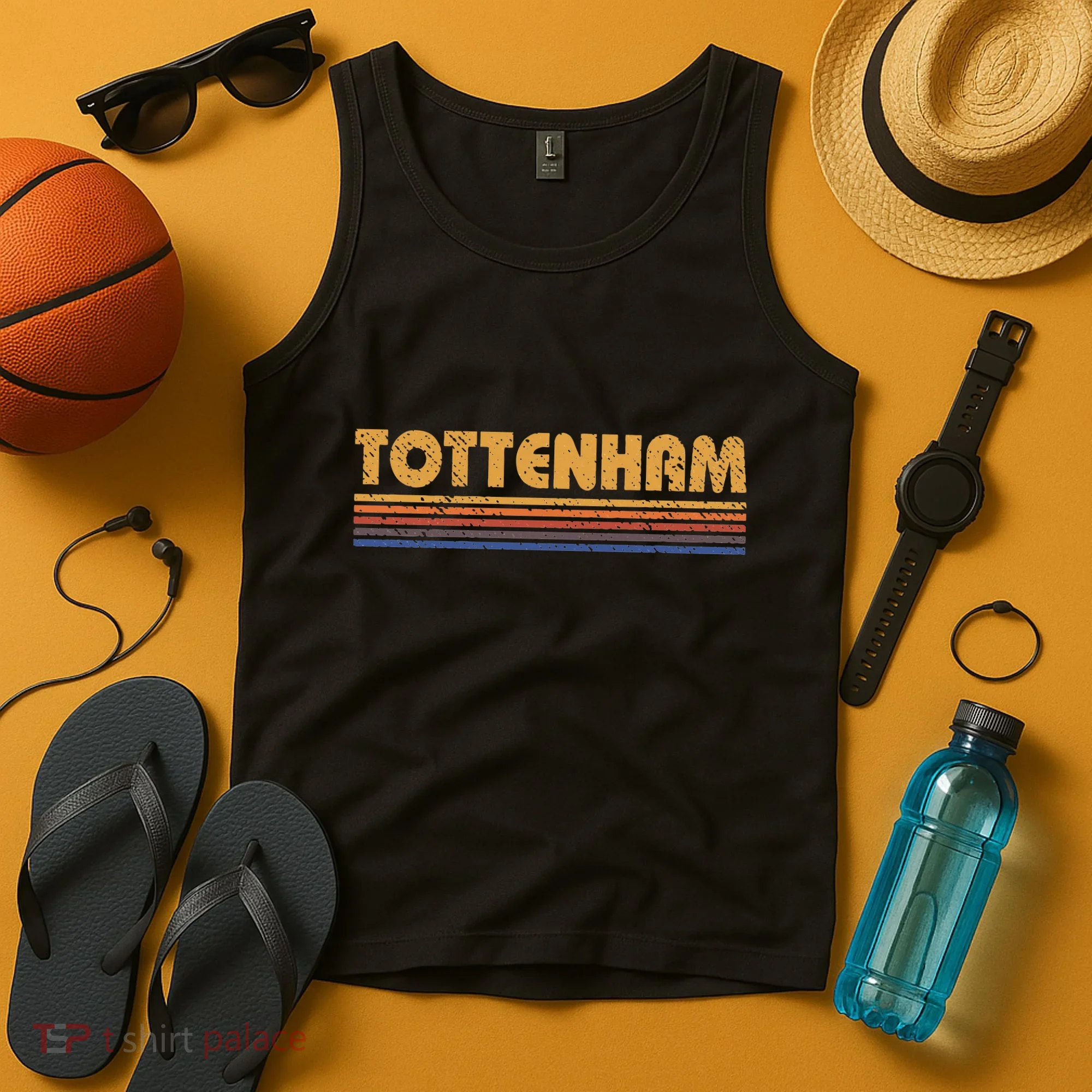 Retro Tottenham London Tank Top